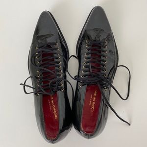 COMME des GARÇONS Black Leather Laces Oxfords